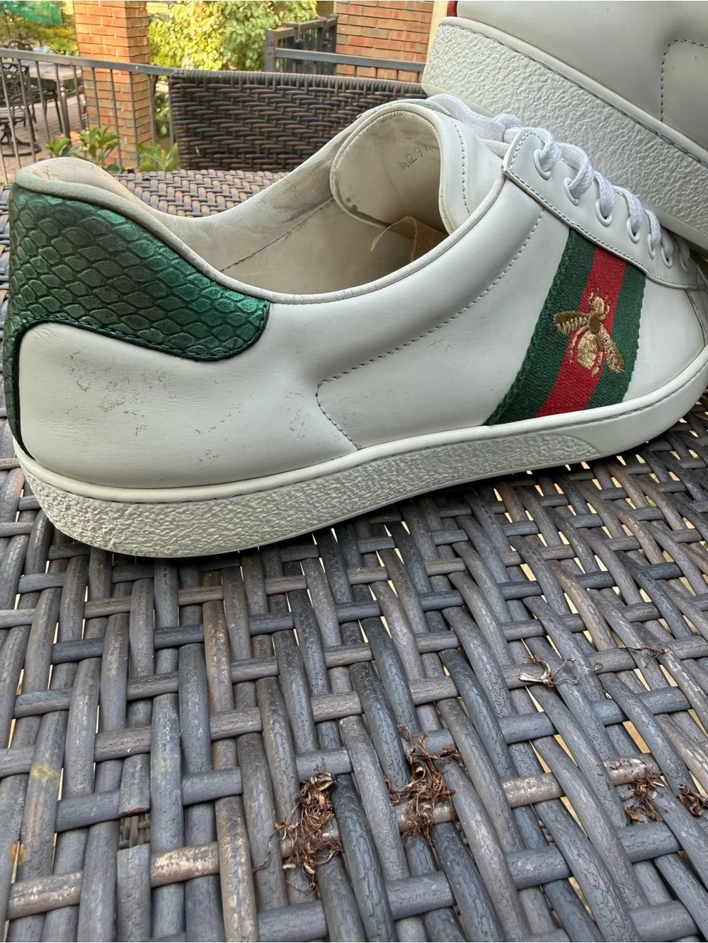 Authentic Gucci Ace/ Authentication Report Gucci Ace Bee Sneakers – US 13